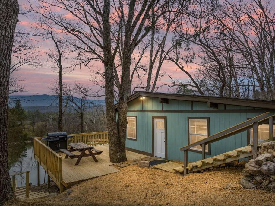 Lazy Lake 3Br Cabin W/ Mtn Views + Hot Tub +Wi-Fi Luray Kültér fotó