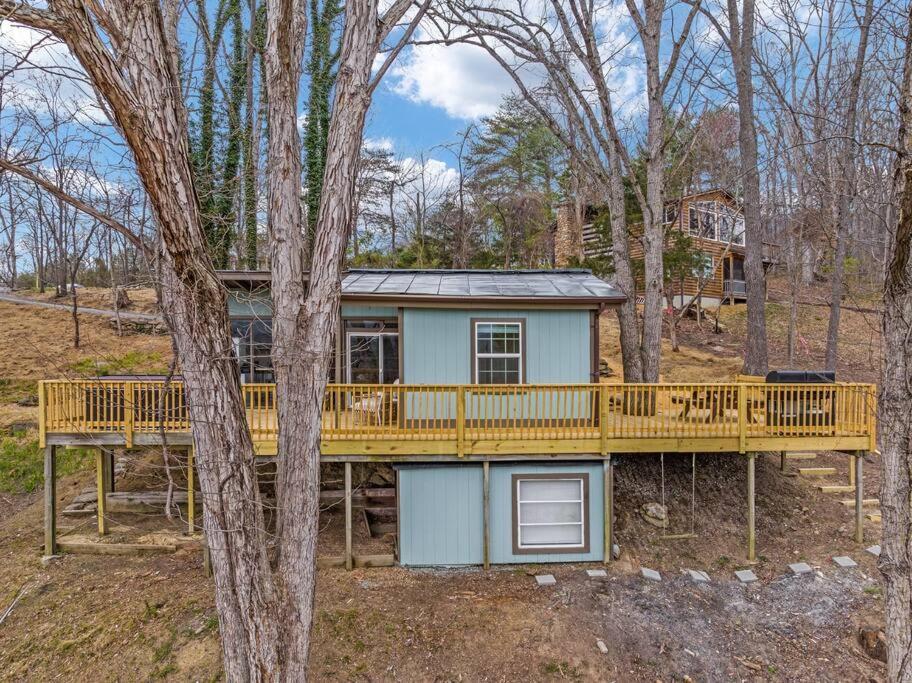 Lazy Lake 3Br Cabin W/ Mtn Views + Hot Tub +Wi-Fi Luray Kültér fotó
