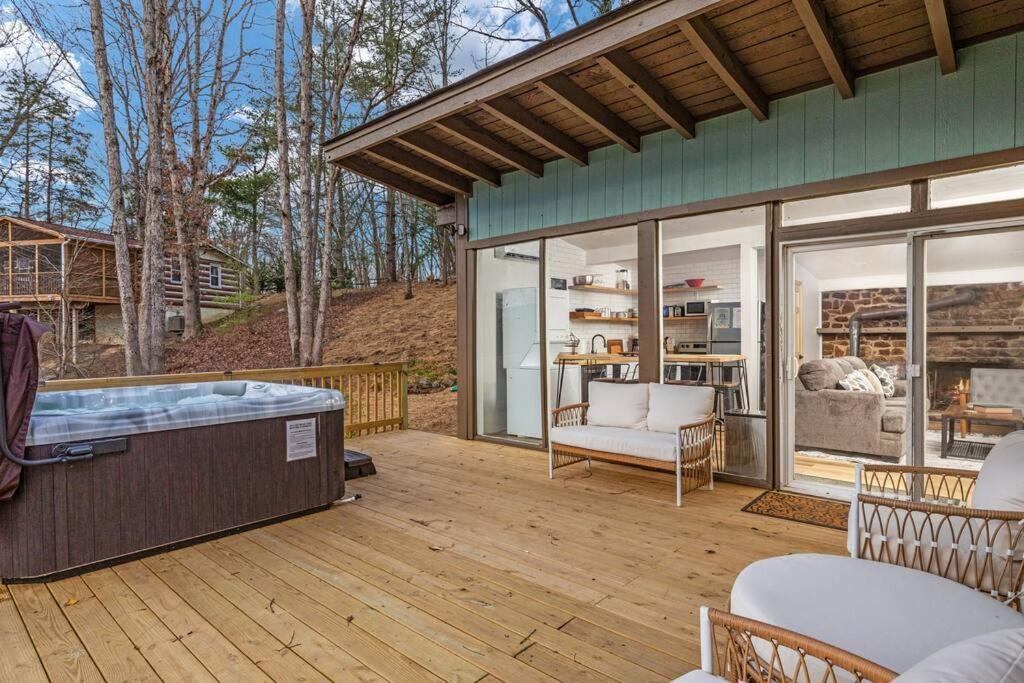 Lazy Lake 3Br Cabin W/ Mtn Views + Hot Tub +Wi-Fi Luray Kültér fotó