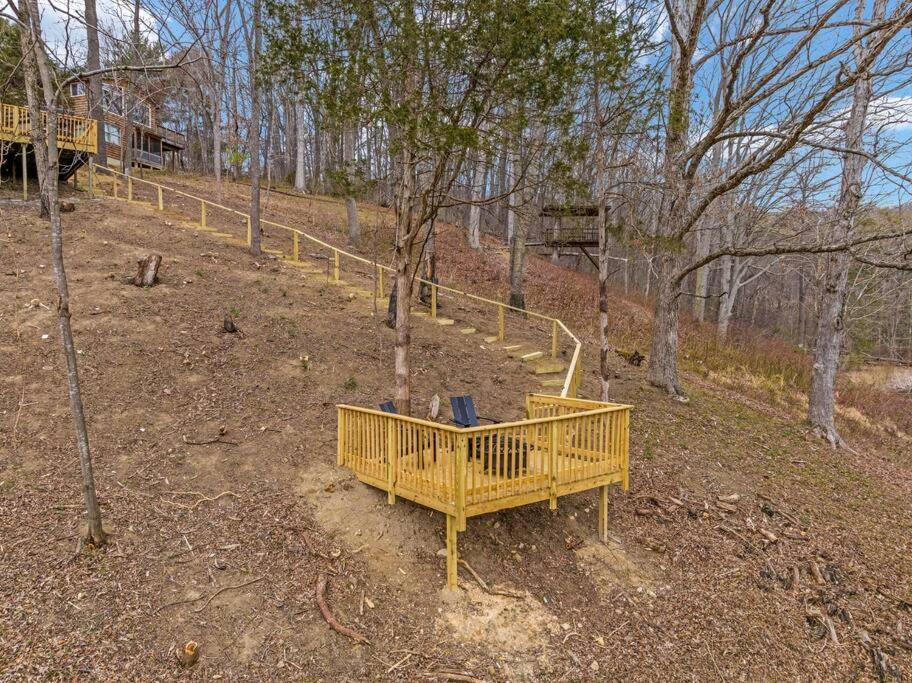 Lazy Lake 3Br Cabin W/ Mtn Views + Hot Tub +Wi-Fi Luray Kültér fotó
